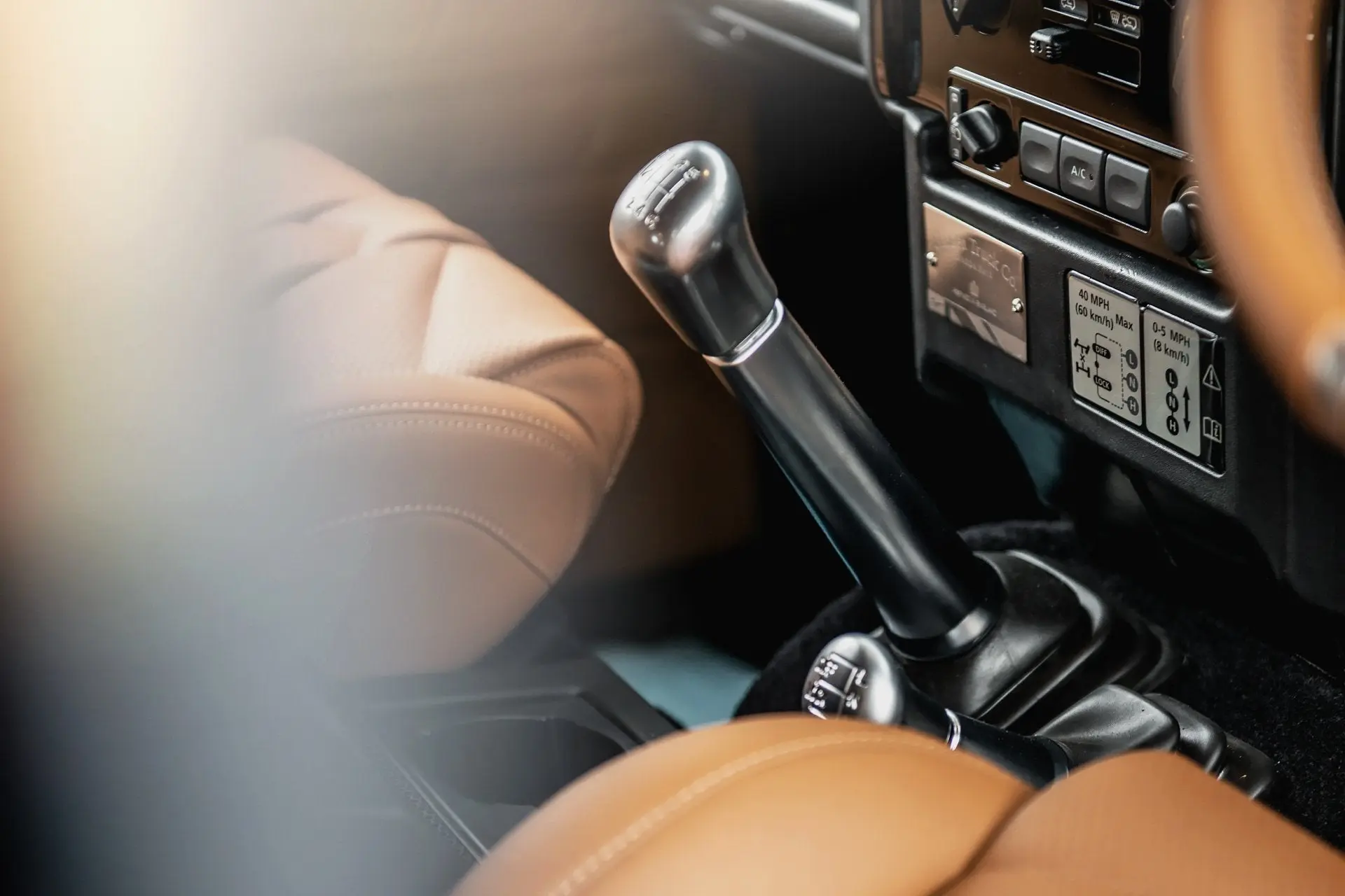 Land Rover Defender 110 (1991-2016) Herringbone Pattern Leather Interior - Image 5