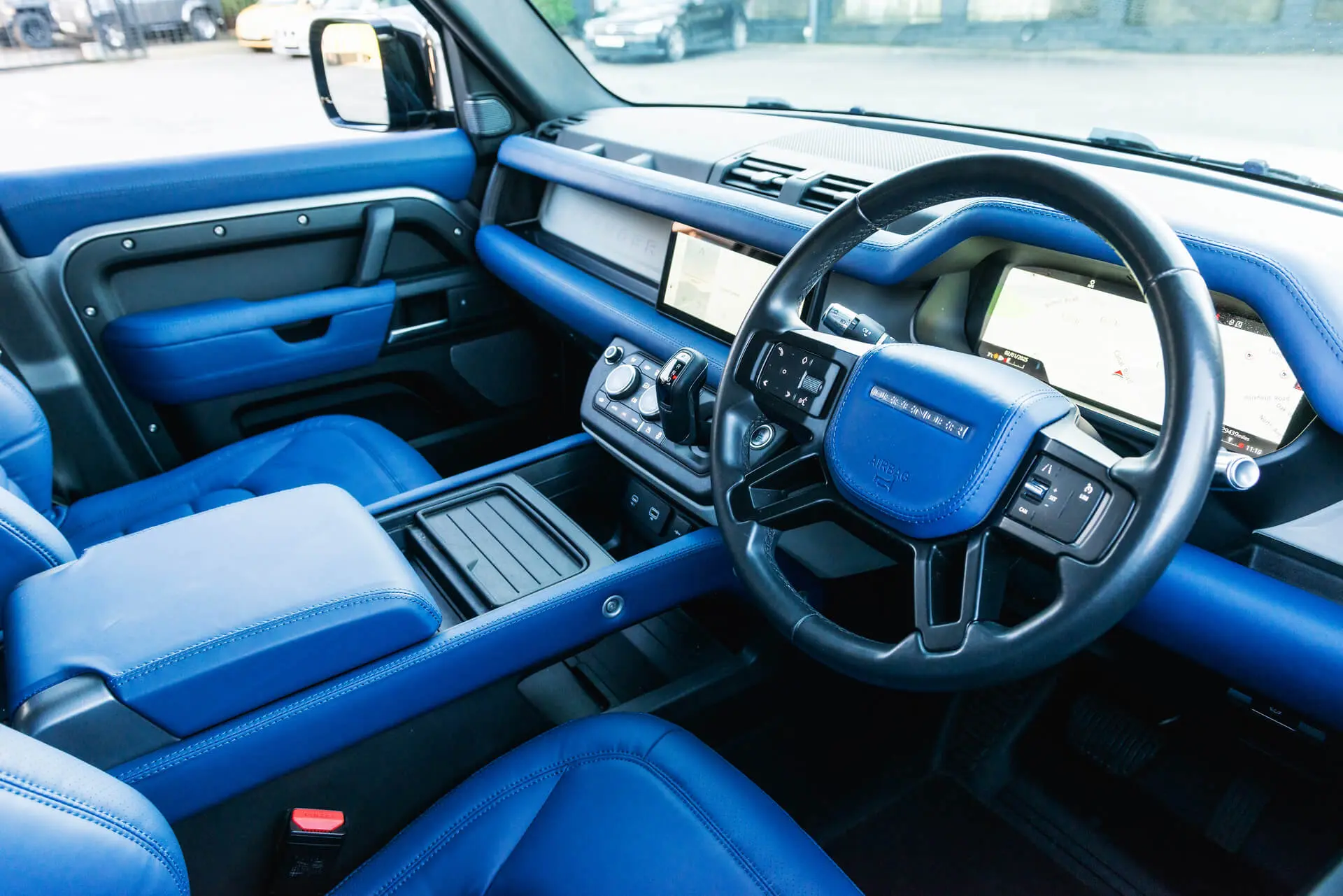 Land Rover Defender 130 3D Modular Pattern Leather Interior - Image 102