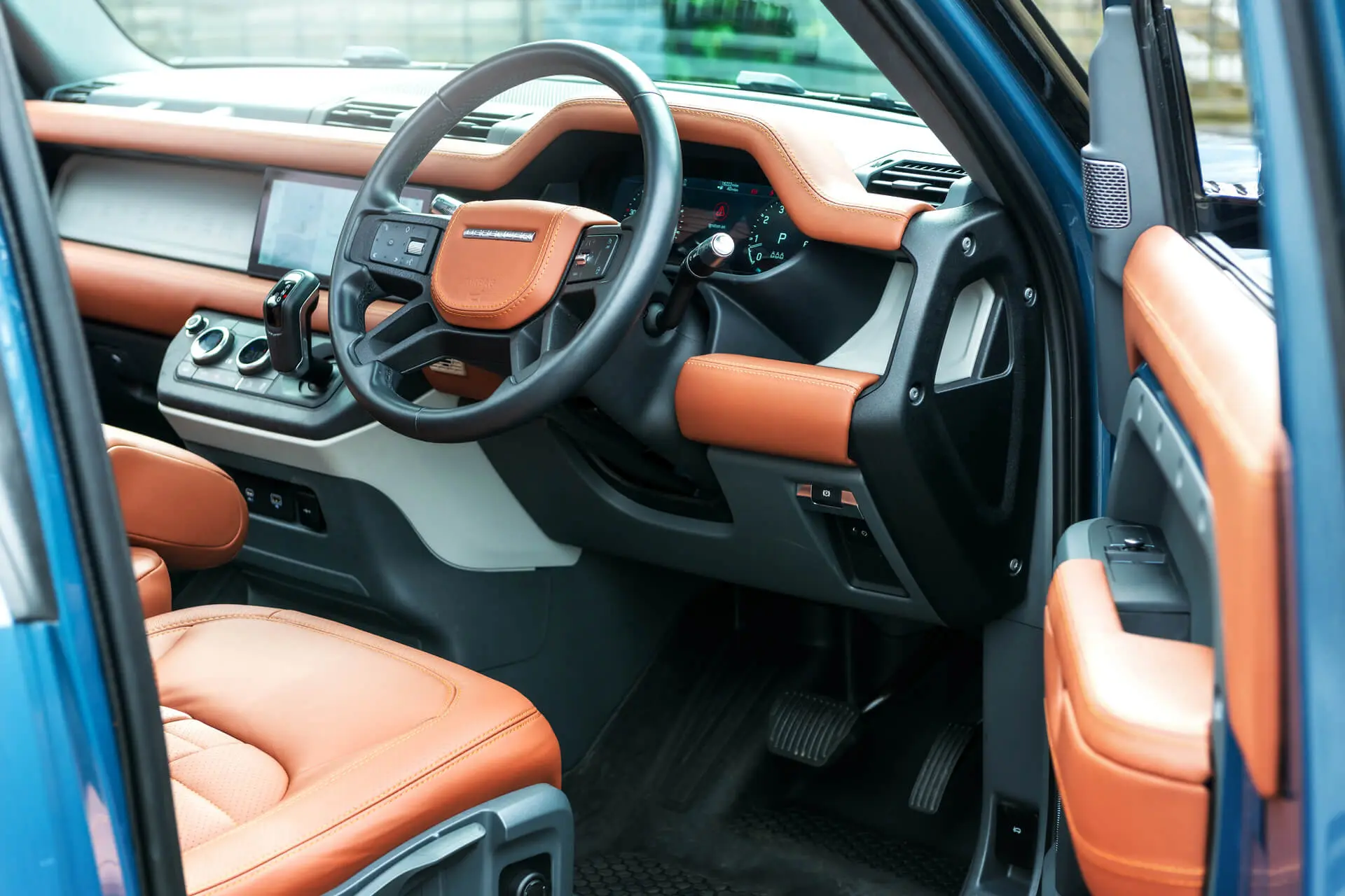 Land Rover Defender 130 3D Modular Pattern Leather Interior - Image 23