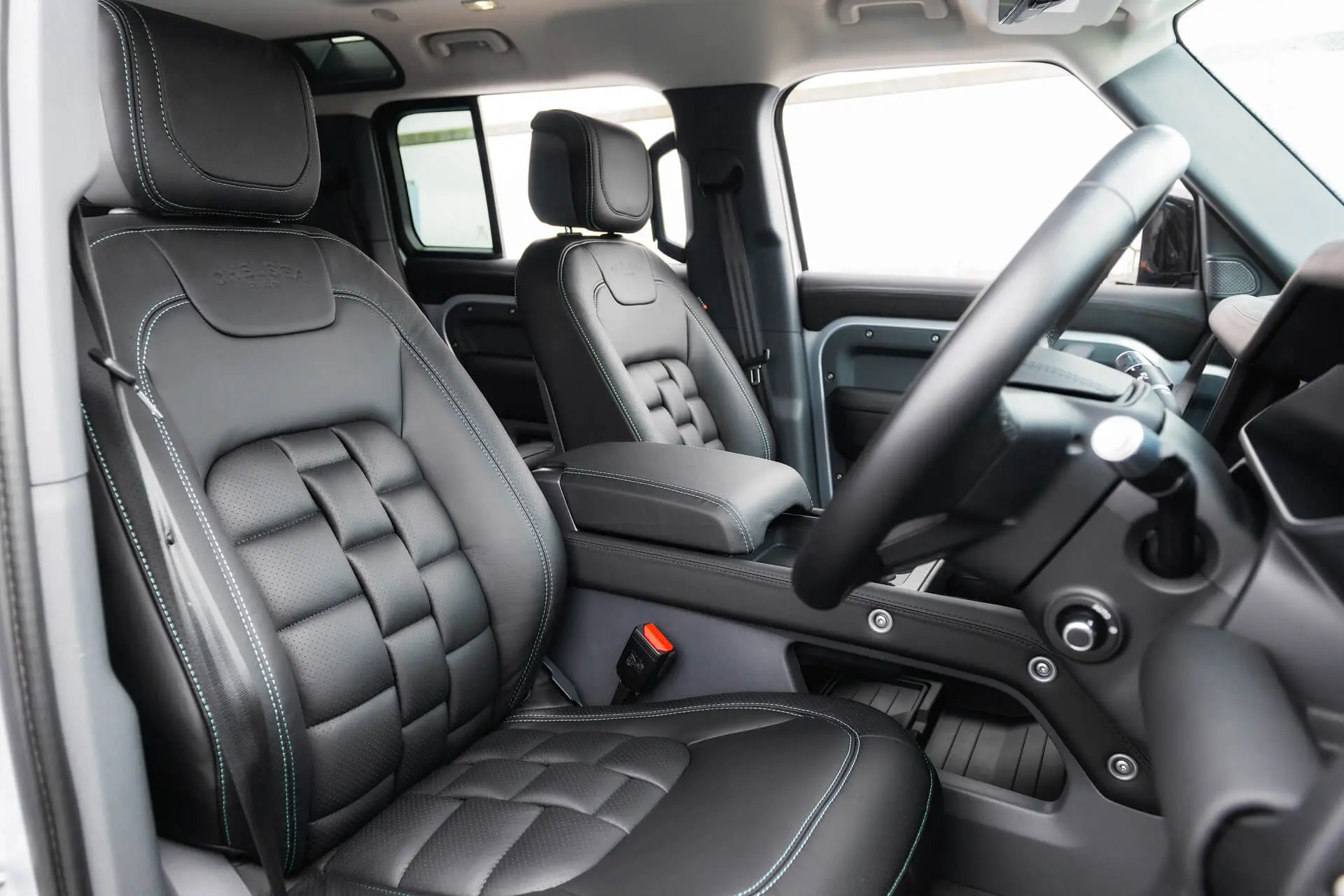 Land Rover Defender 130 3D Modular Pattern Leather Interior - Image 58