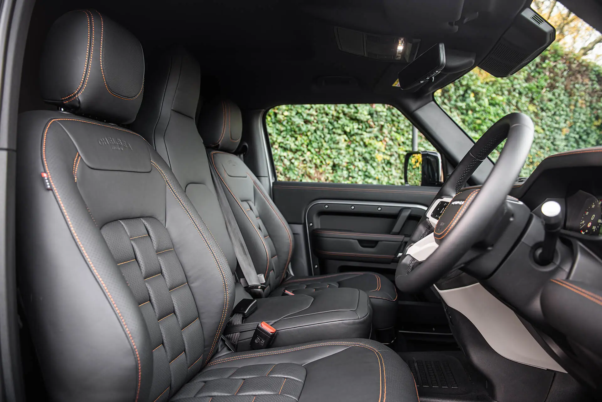 Land Rover Defender 130 3D Modular Pattern Leather Interior - Image 63