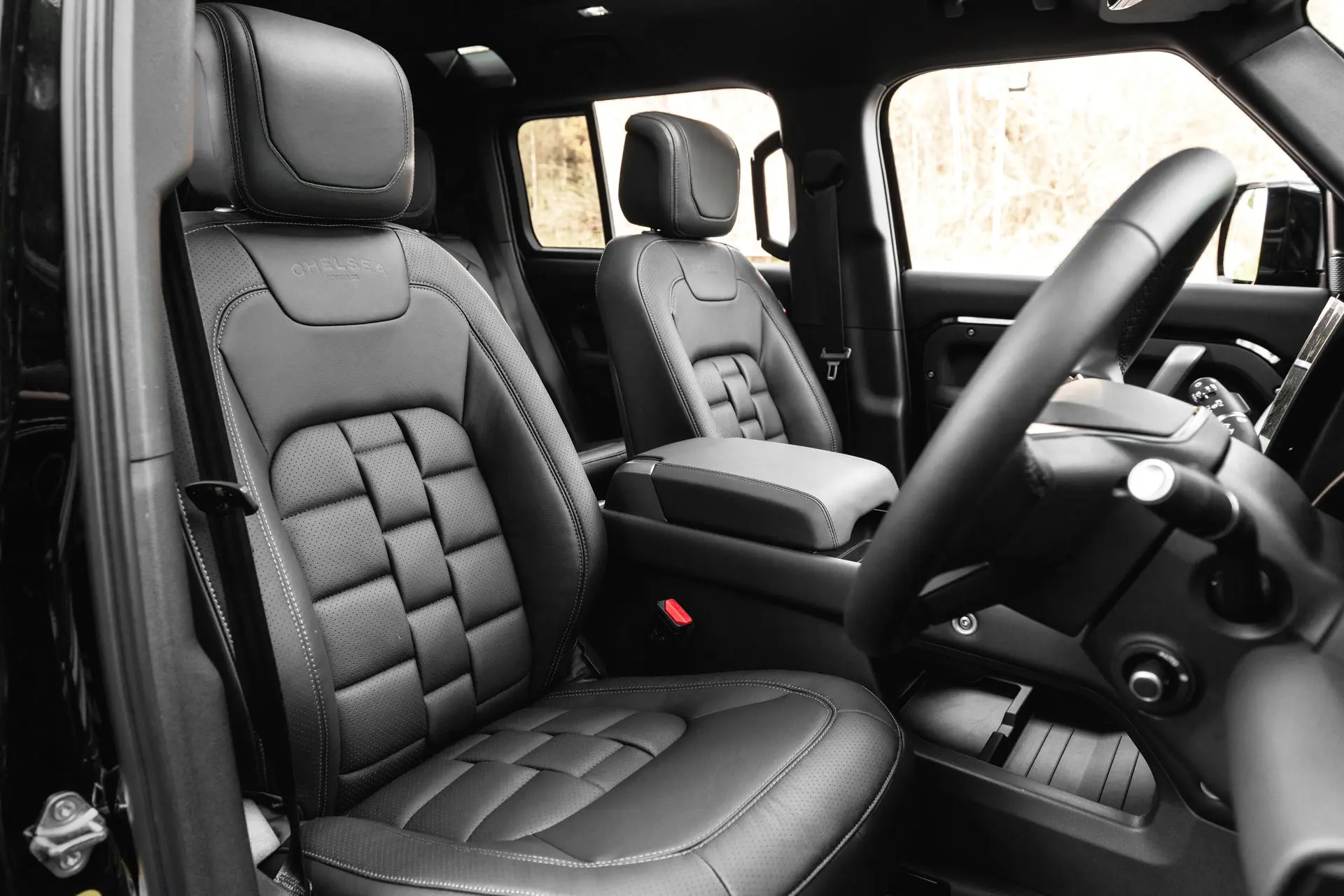 Land Rover Defender 130 3D Modular Pattern Leather Interior - Image 70
