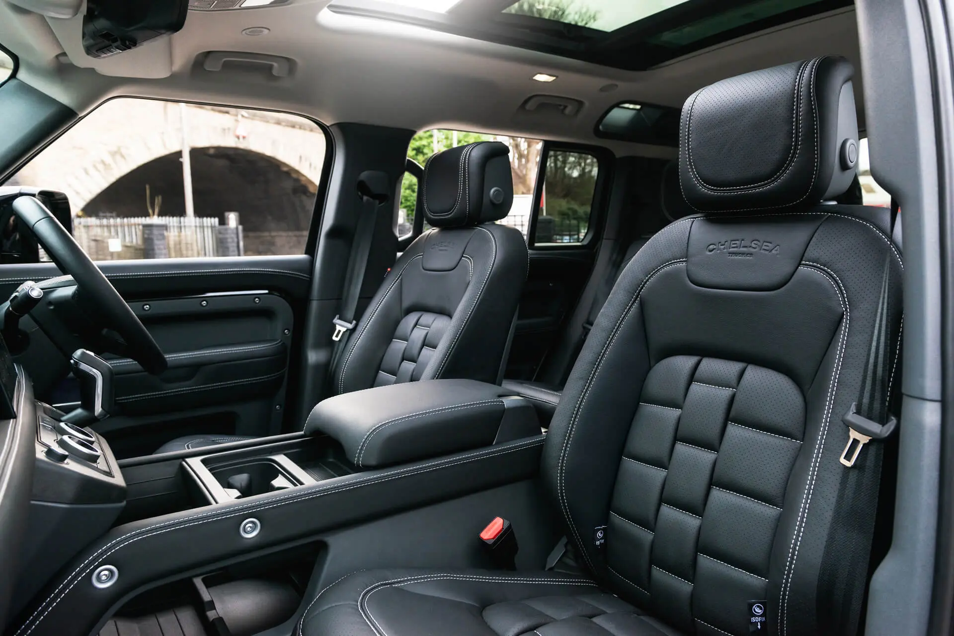 Land Rover Defender 130 3D Modular Pattern Leather Interior - Image 72