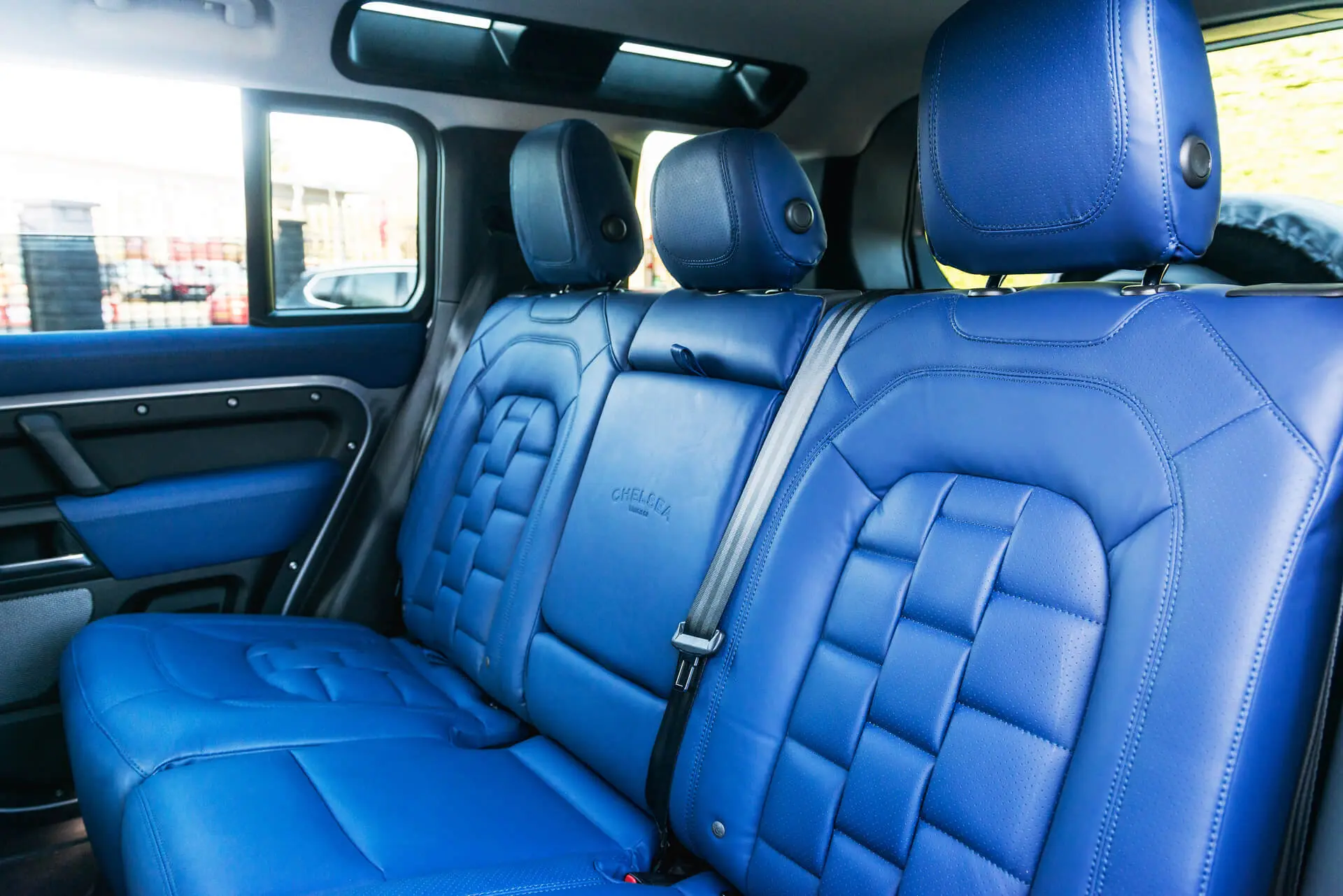Land Rover Defender 130 3D Modular Pattern Leather Interior - Image 94