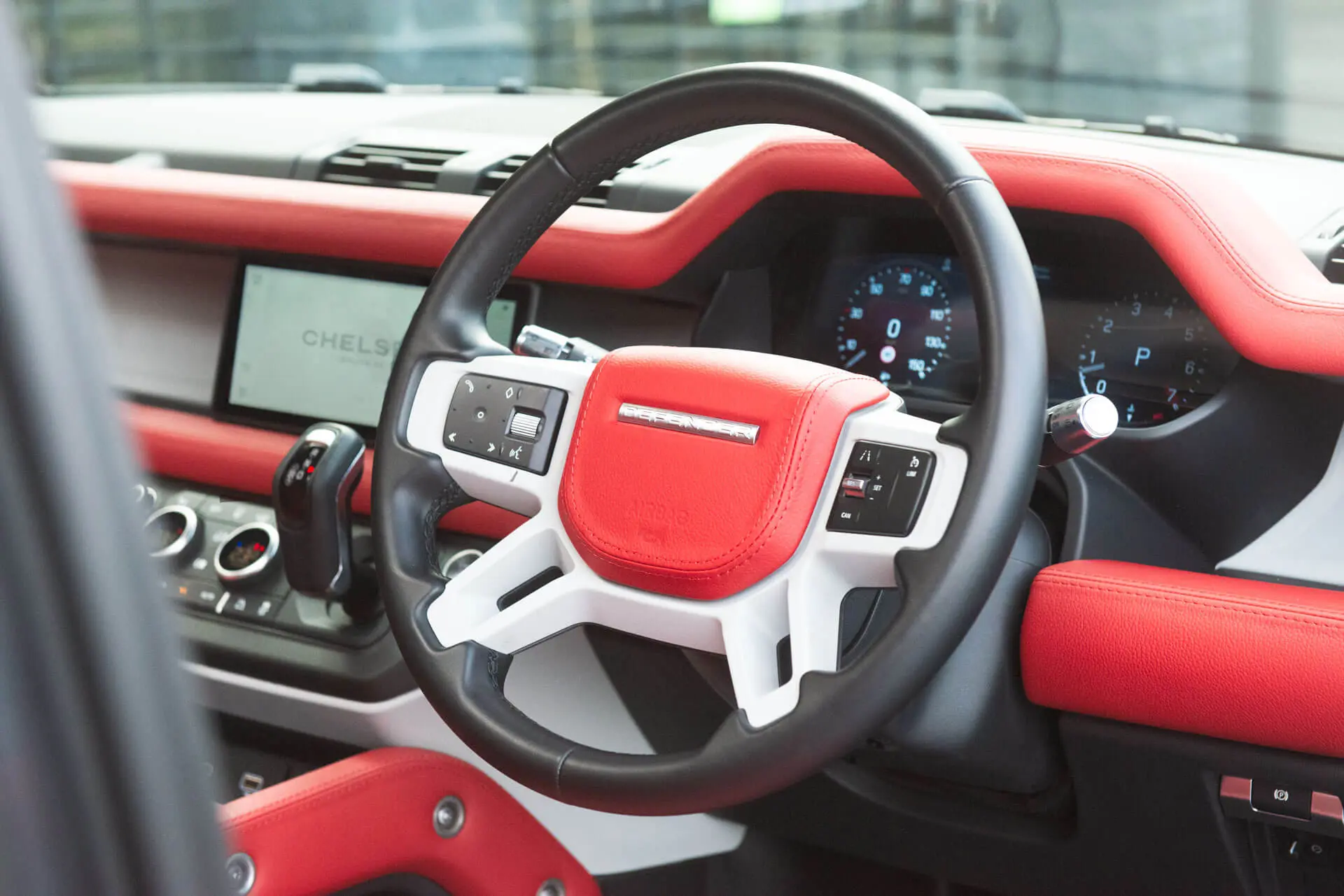 Land Rover Defender 110 Clam Shell Pattern Leather Interior - Image 39