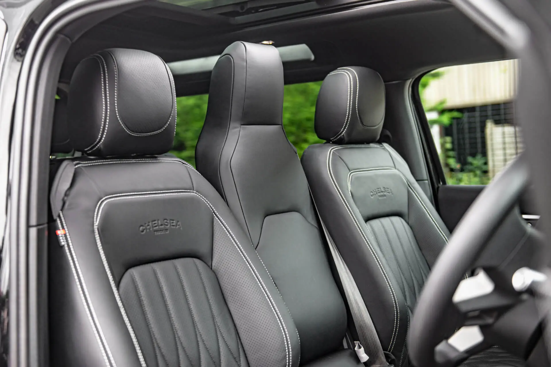 Land Rover Defender 130 Designo Pattern Leather Interior - Image 17