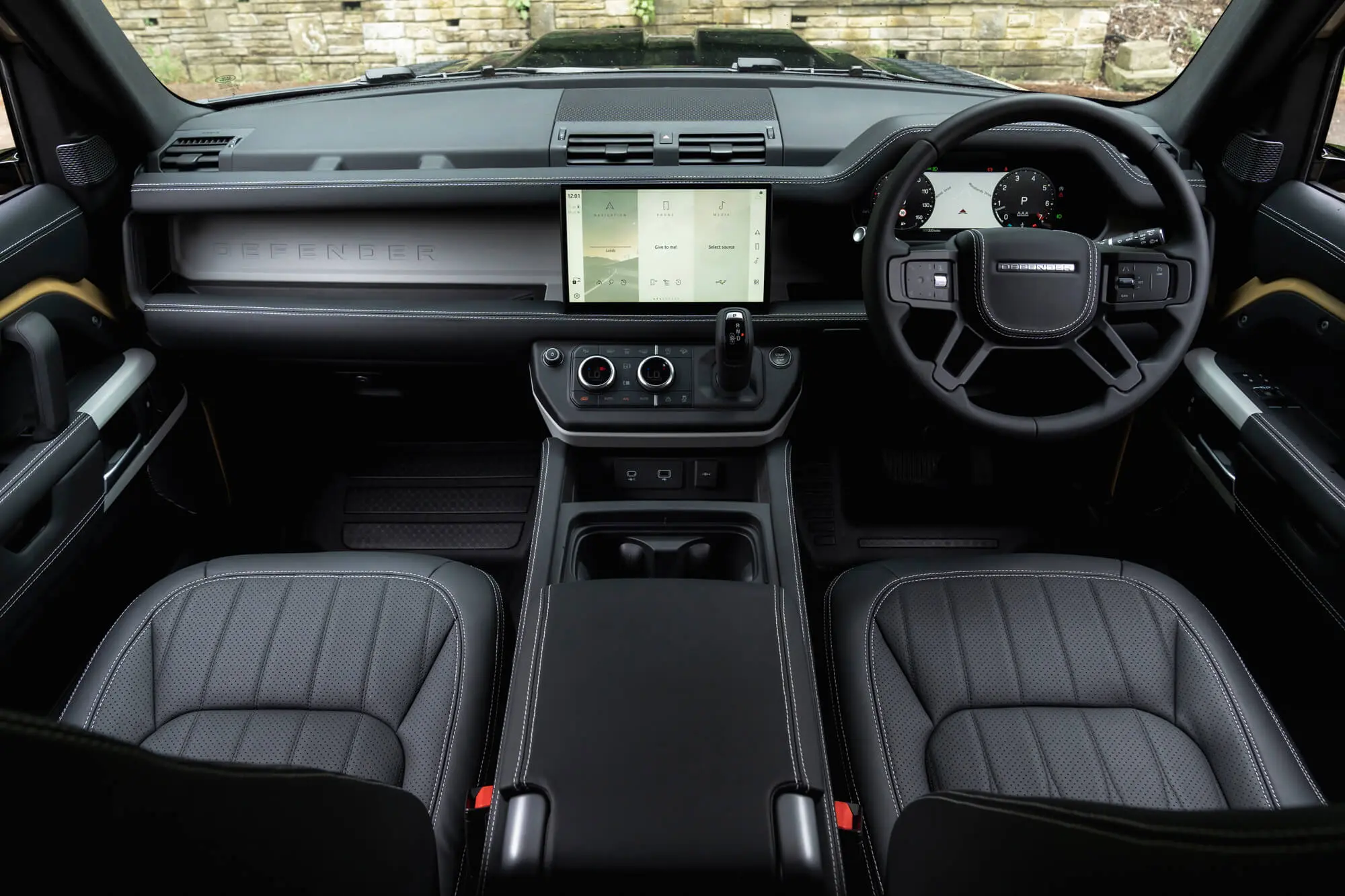 Land Rover Defender 130 Designo Pattern Leather Interior - Image 22