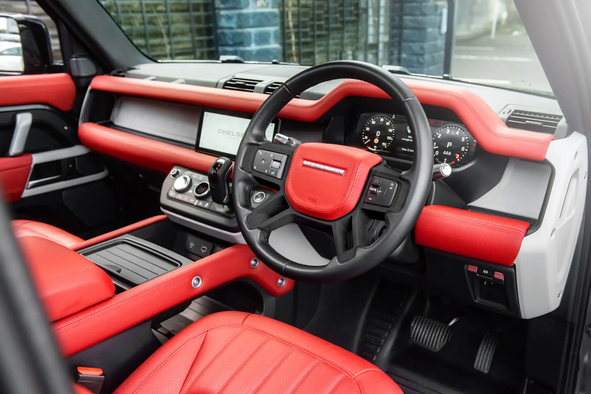 Land Rover Defender 130 Designo Pattern Leather Interior - Image 27