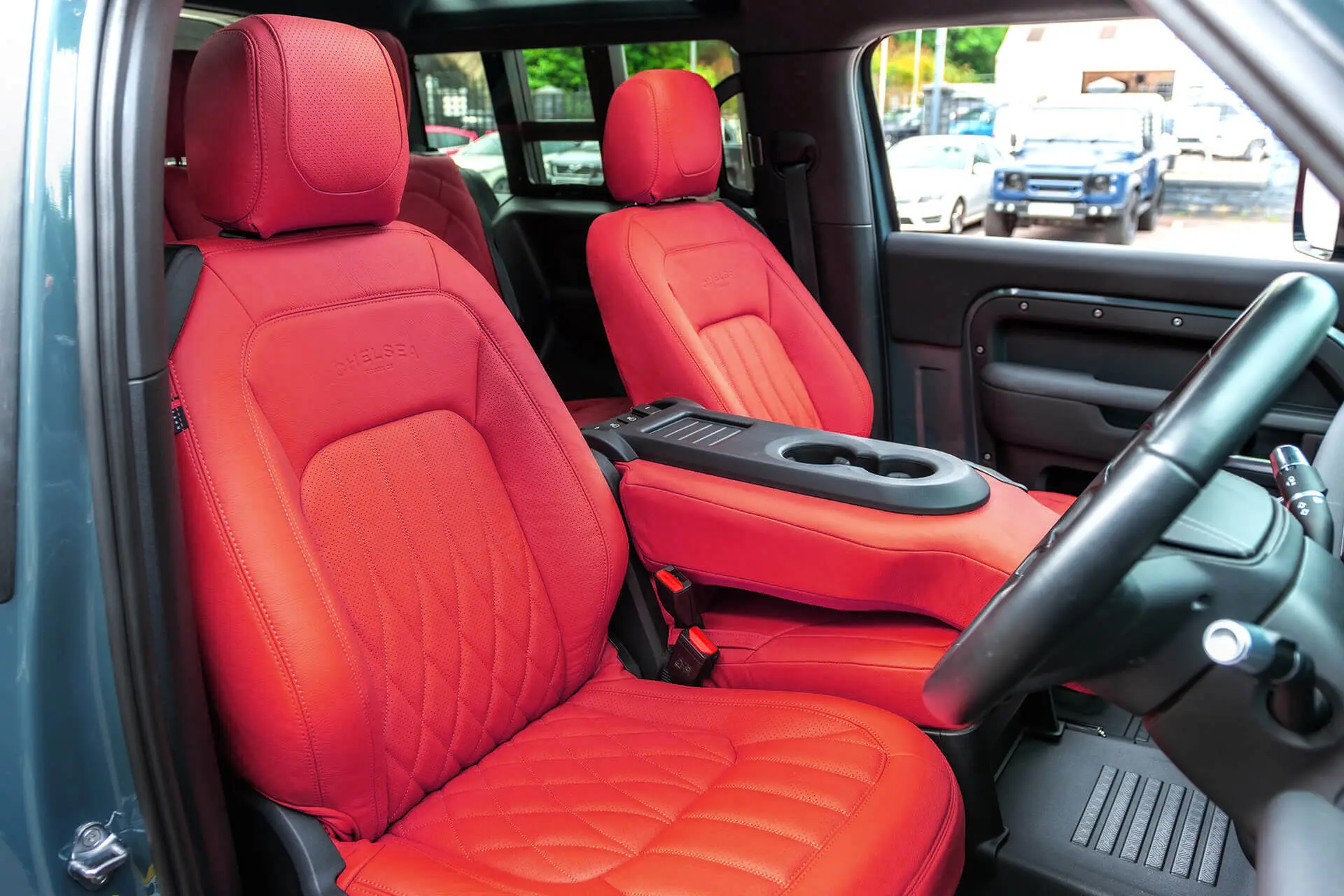 Land Rover Defender 130 Designo Pattern Leather Interior - Image 38