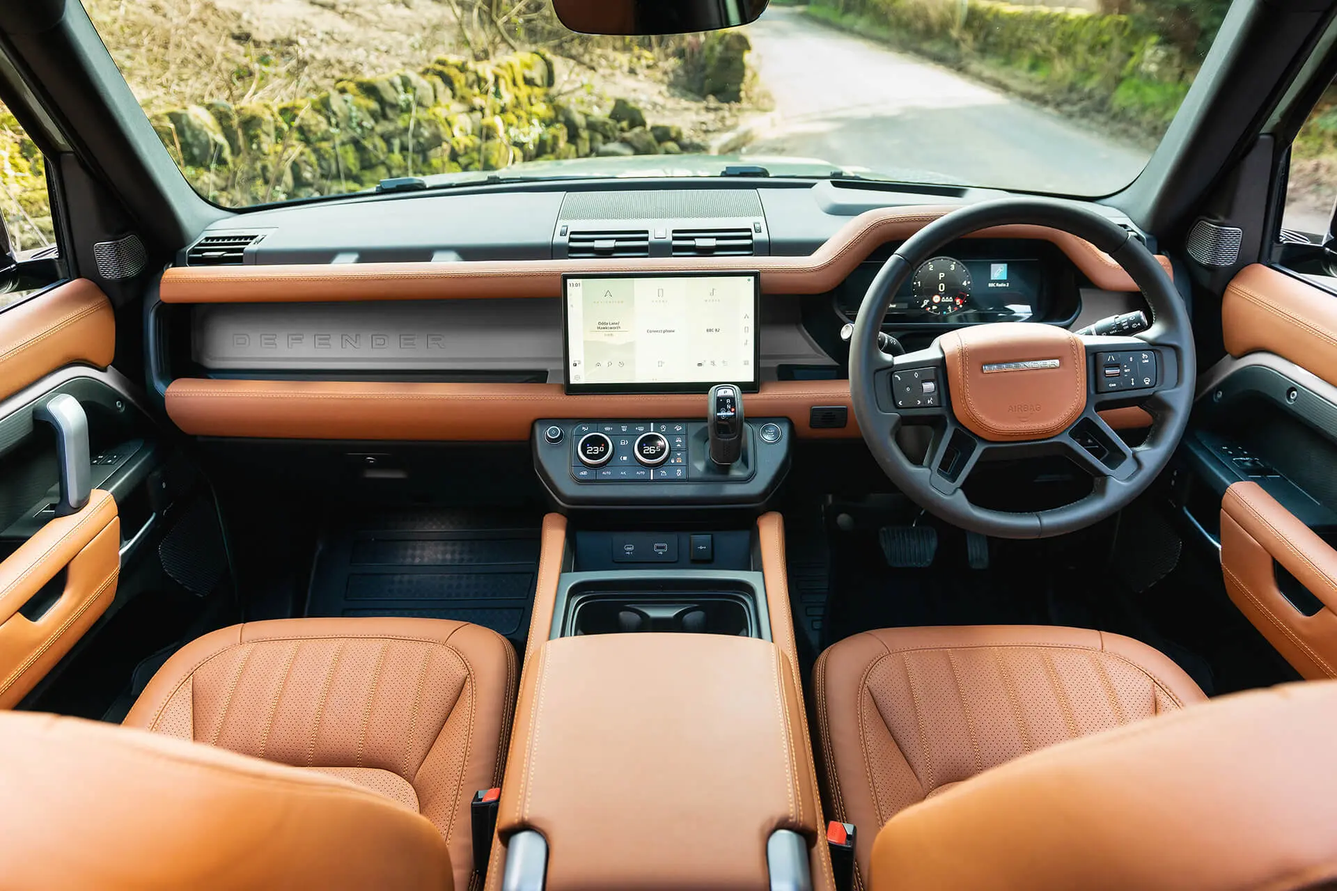 Land Rover Defender 130 Designo Pattern Leather Interior - Image 4