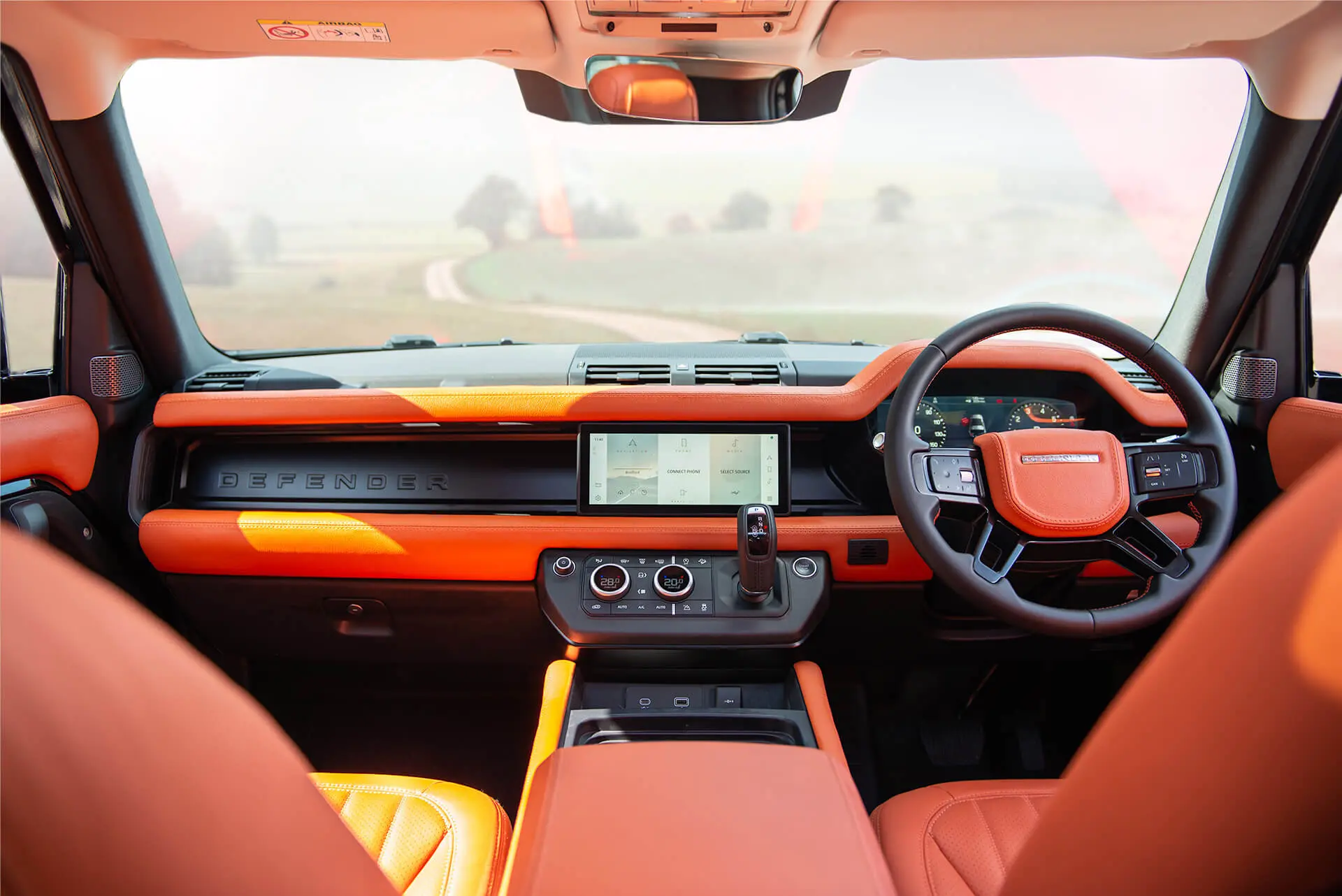 Land Rover Defender 130 Designo Pattern Leather Interior - Image 51