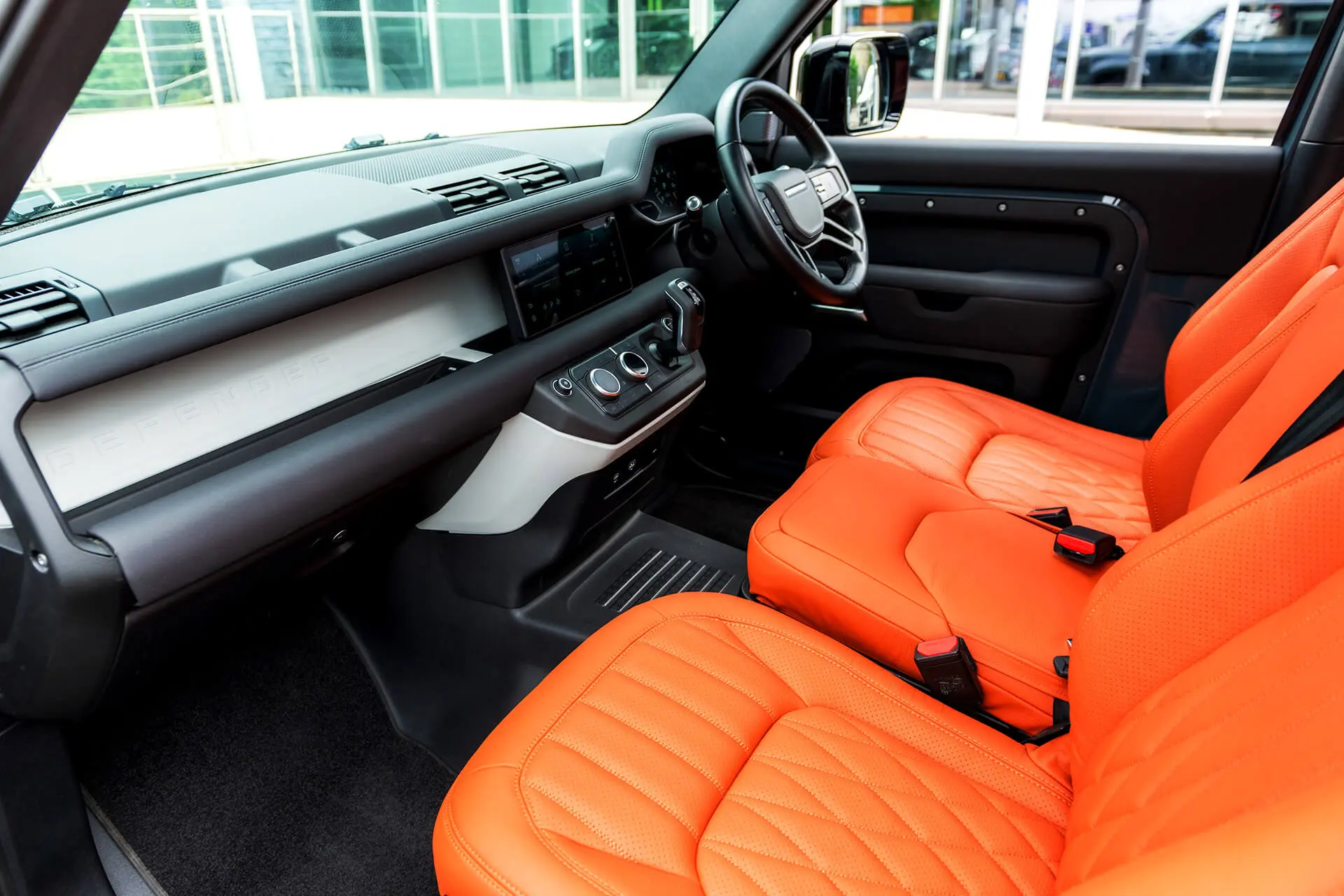 Land Rover Defender 130 Designo Pattern Leather Interior - Image 52