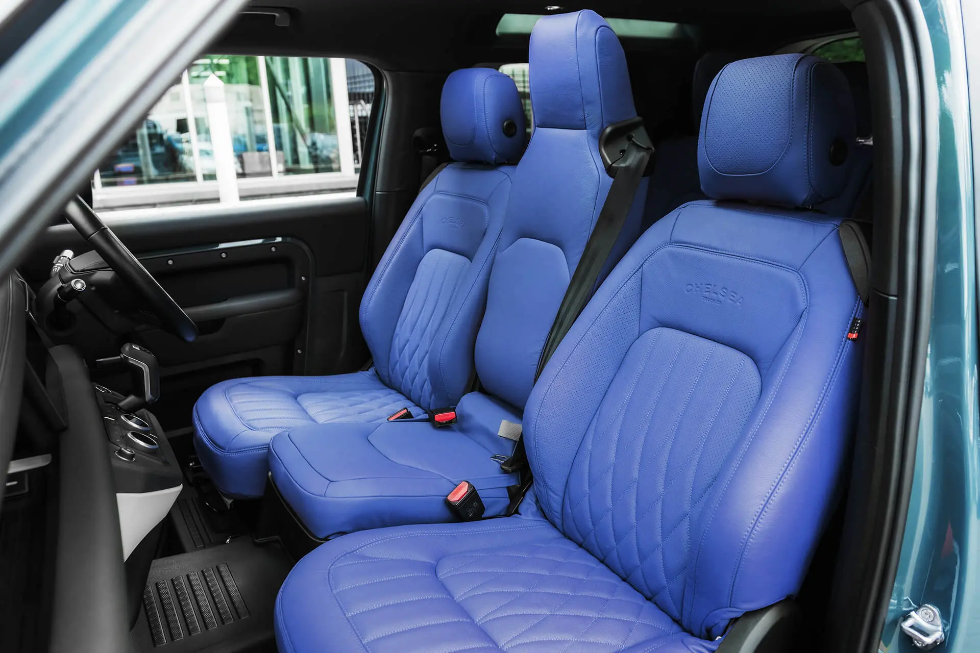 Land Rover Defender 130 Designo Pattern Leather Interior - Image 56