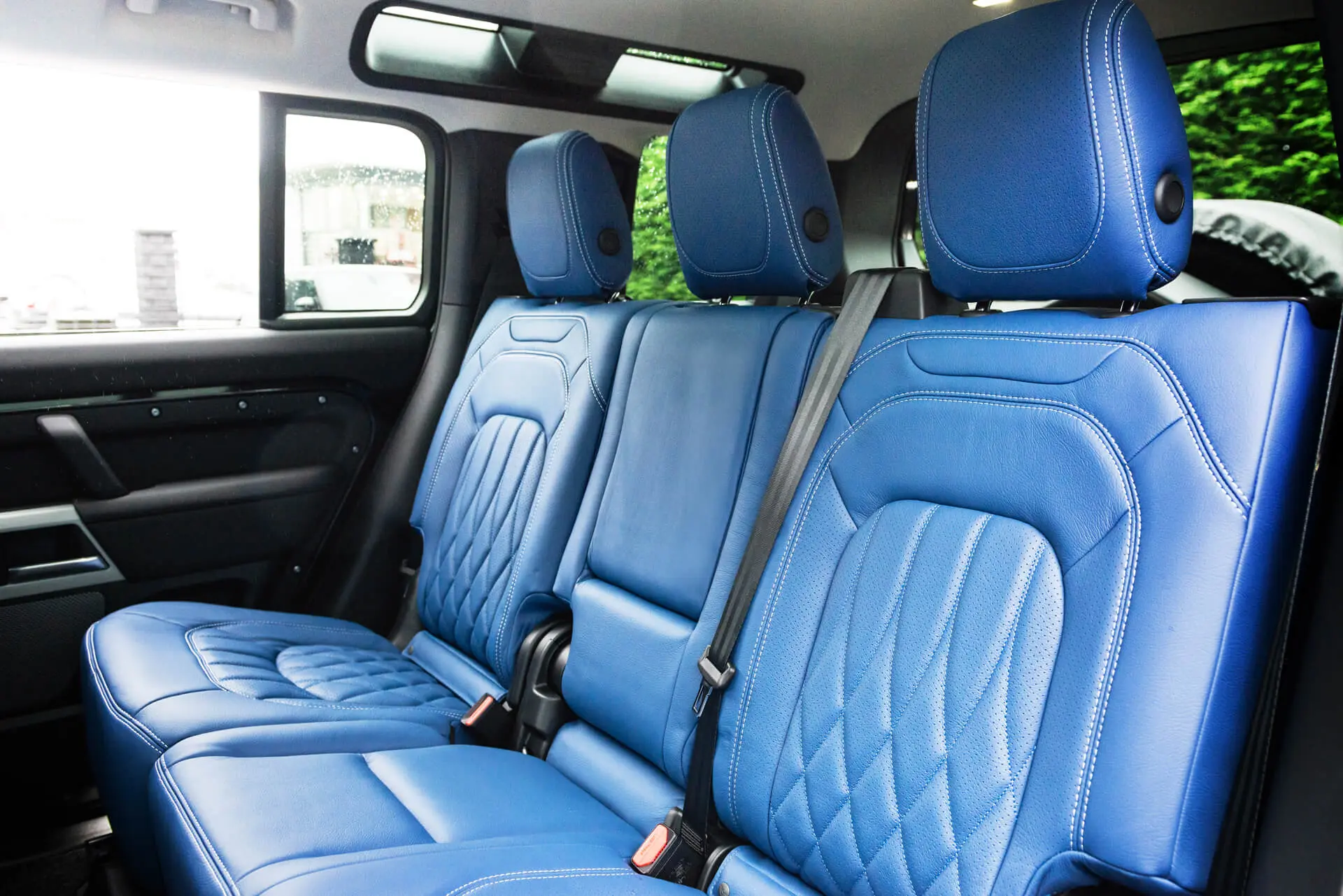 Land Rover Defender 130 Designo Pattern Leather Interior - Image 58