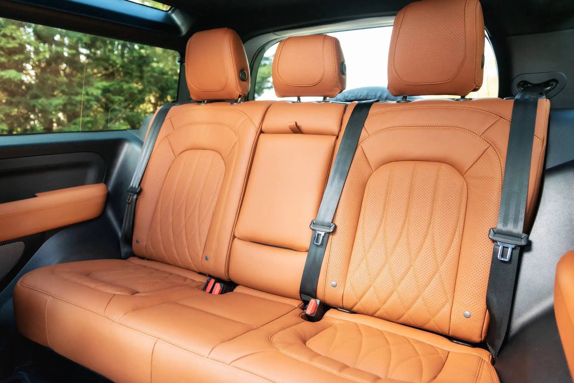 Land Rover Defender 130 Designo Pattern Leather Interior - Image 69