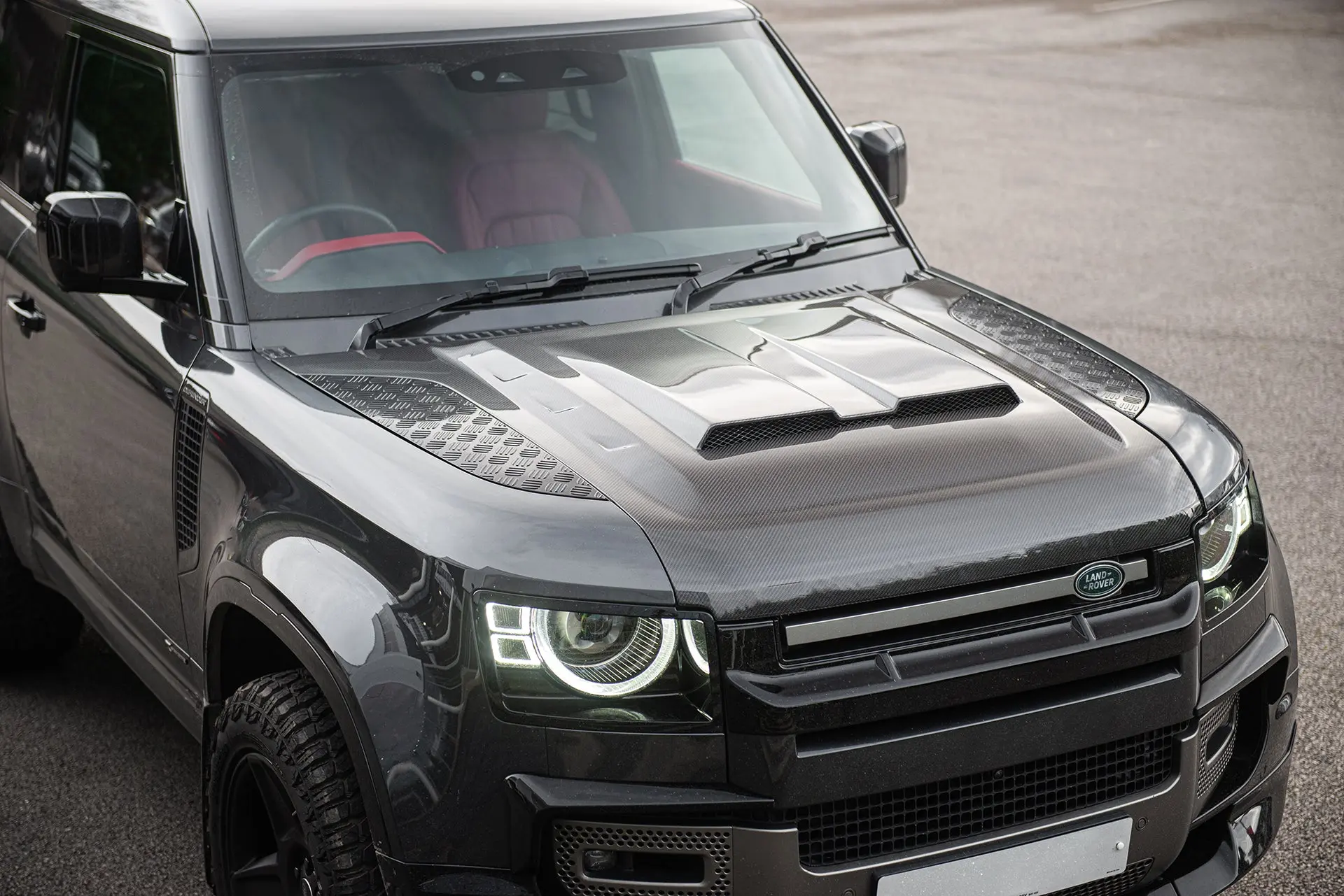 Exposed Carbon Vented Bonnet for Land Rover Defender (2020 Onwards) - Image 9