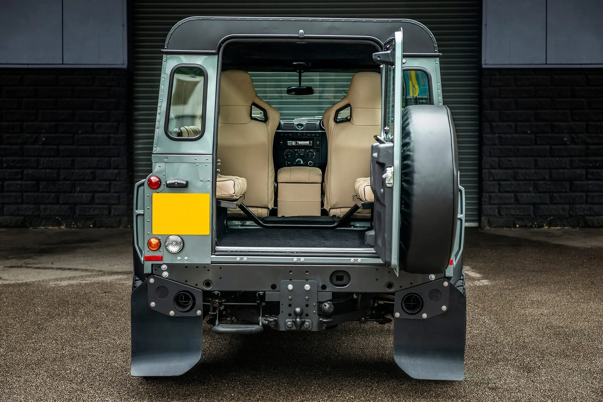 Land Rover Defender 90 (1991-2016) - Herringbone Pattern Leather Interior - Image 5