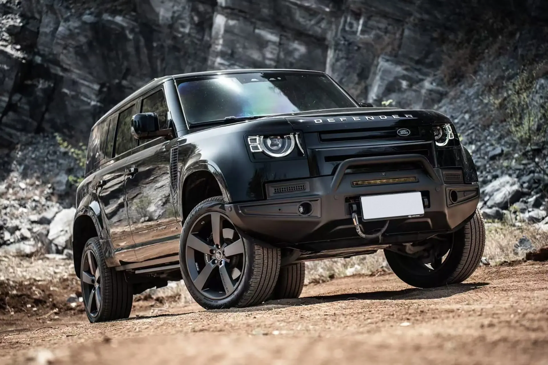 Land Rover Defender Expedition Front Bumper with Integrated A-Bar (2020 Onwards) - Image 19