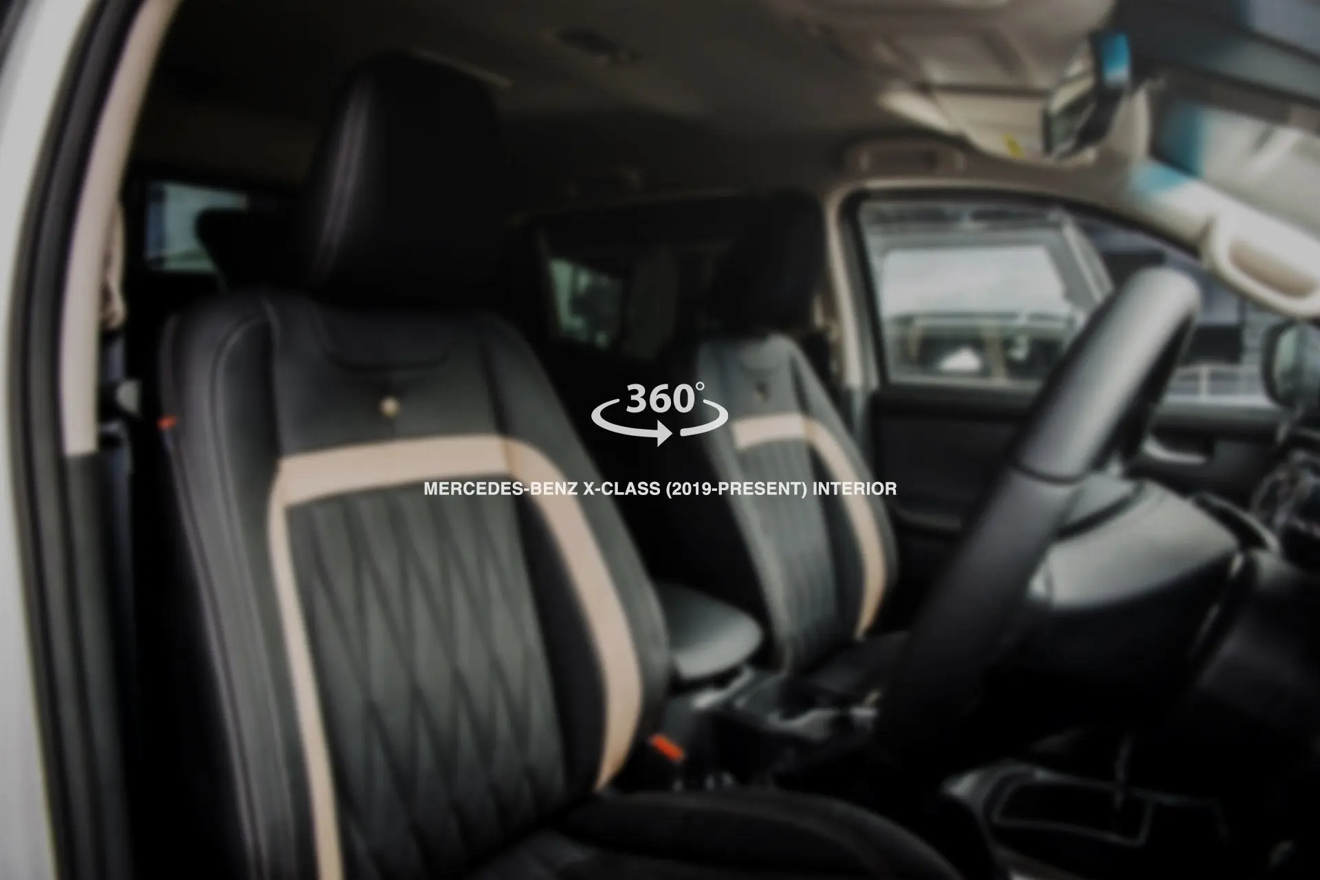 Mercedes X-Class (2019 Onwards) comfort Leather Interior 360° Tour