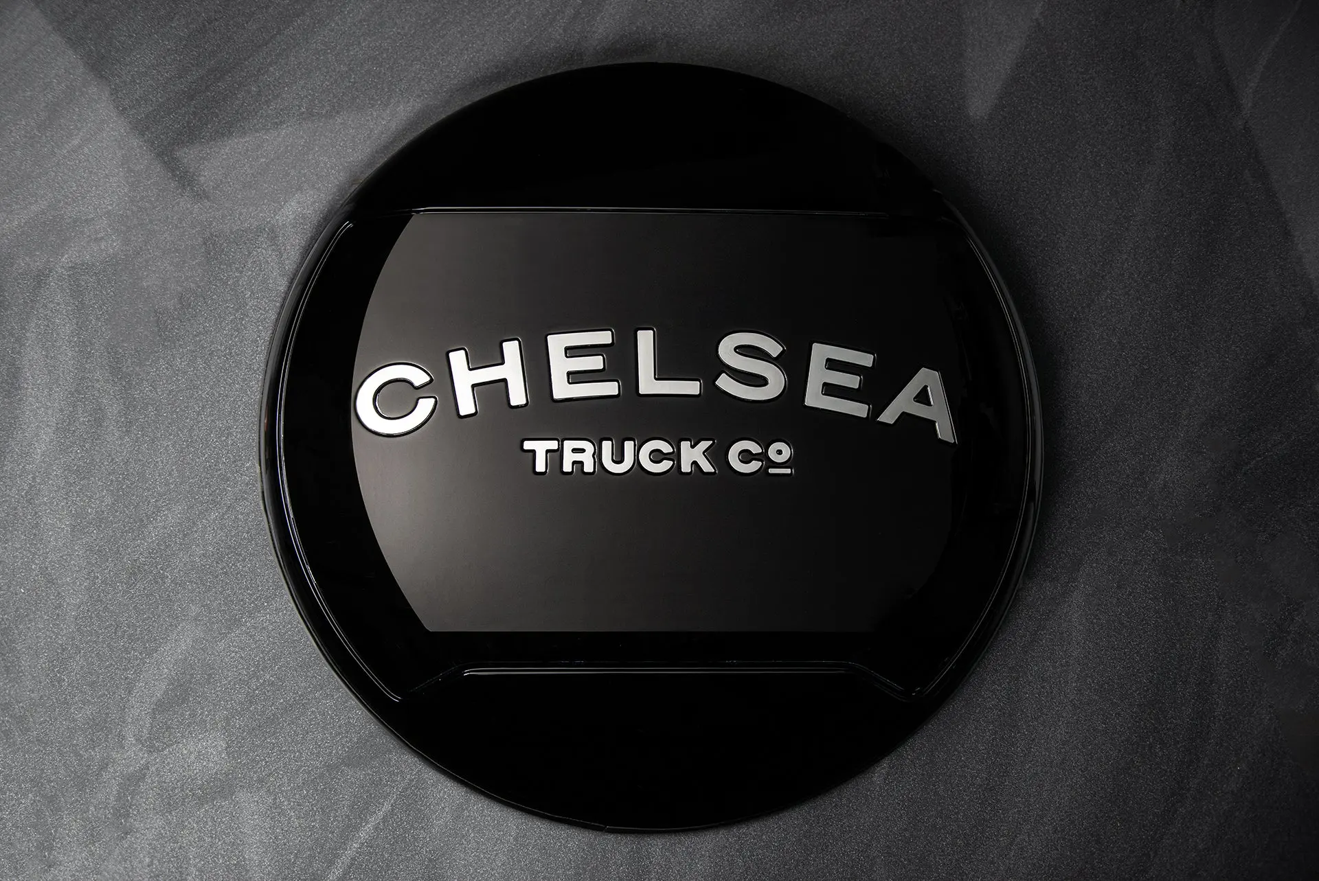 Land Rover Defender Hard Spare Wheel Cover Piano Black - Image 9