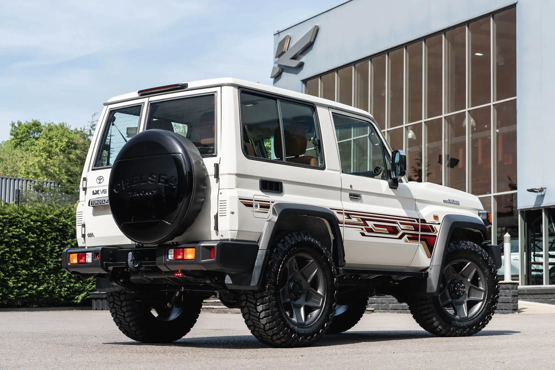 Toyota Land Cruiser 70 Hard Spare Wheel Cover by Chelsea Truck Company (2023 Onwards) - Image 9