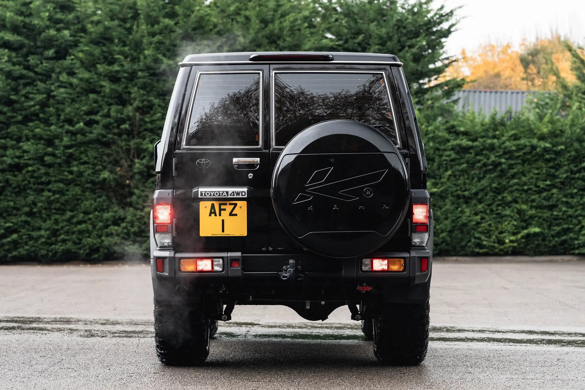 KAHN® Hard Spare Wheel Cover FOR Toyota Land Cruiser 70 (2023 Onwards) - Image 3